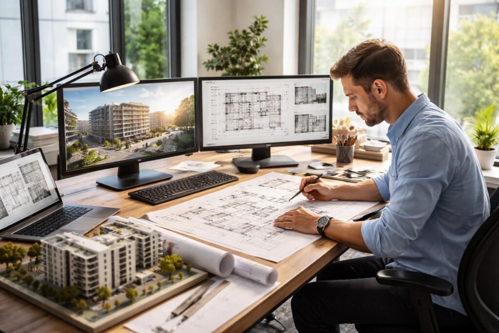 découvrez quel logiciel pour architectes choisir en fonction de votre projet, avec des conseils pour trouver l'outil idéal adapté à vos besoins professionnels.