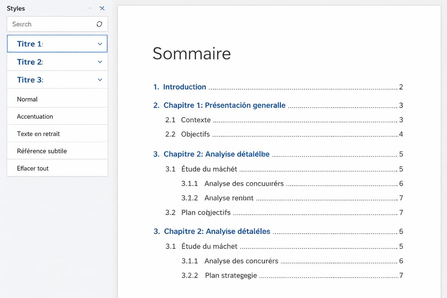 apprenez à créer un sommaire automatique dans word pour donner un aspect professionnel et organisé à vos documents grâce à nos conseils simples et efficaces.