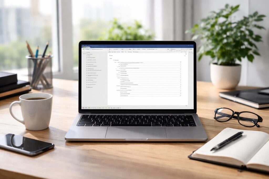 apprenez à créer un sommaire automatique dans word pour vos documents professionnels et gagnez en efficacité grâce à notre guide complet.