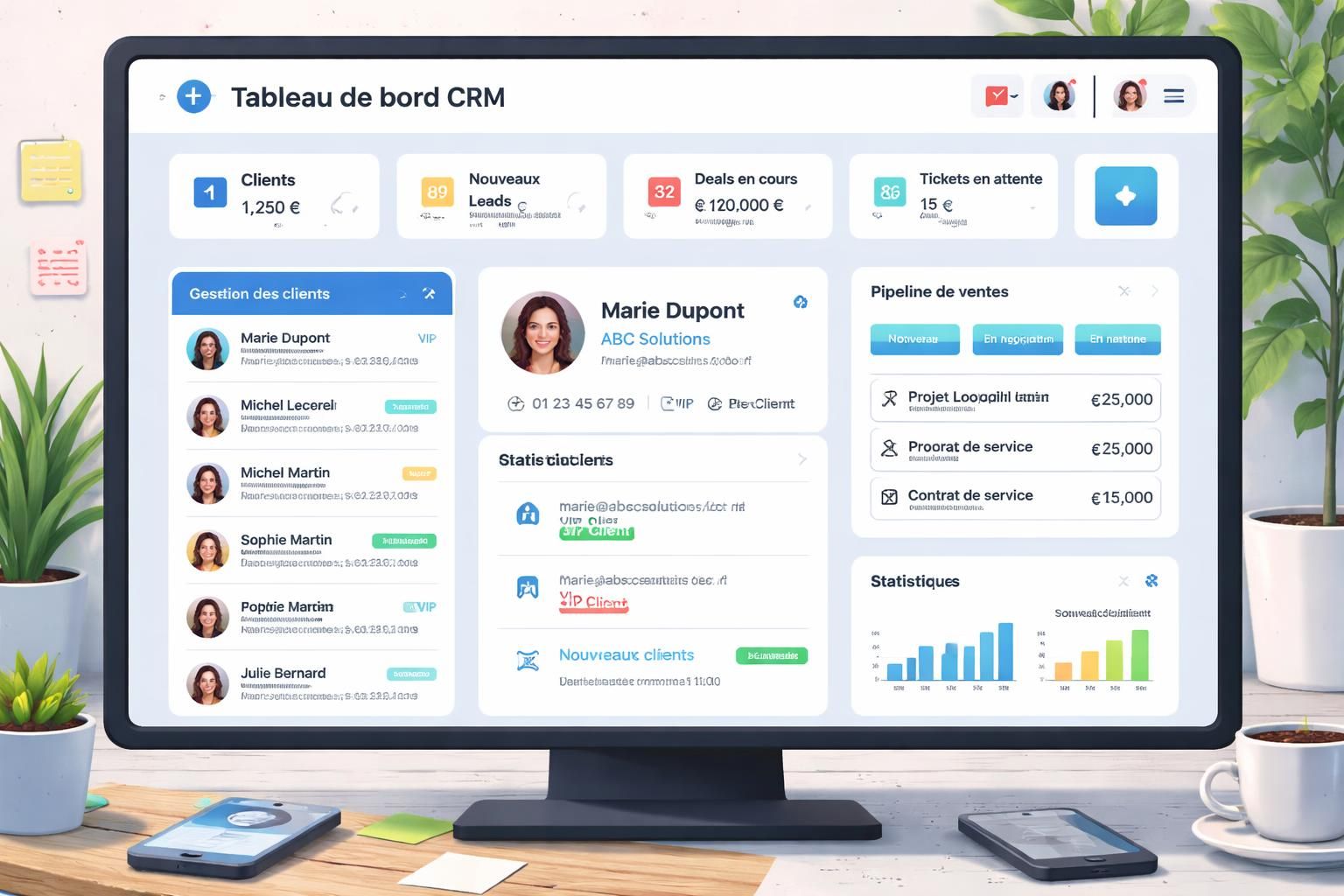découvrez ce qu'est un crm et comment cet outil essentiel peut vous aider à gérer efficacement la relation client pour améliorer votre fidélisation et optimiser vos ventes.