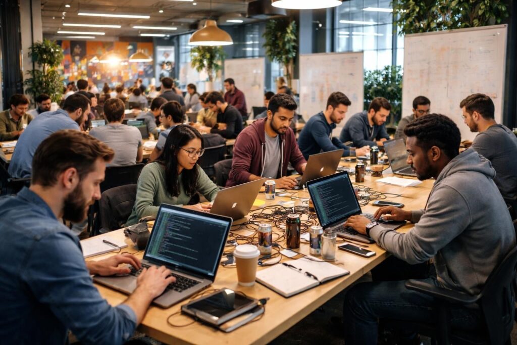découvrez pourquoi les hackathons, ces marathons intenses de programmation, attirent de plus en plus les développeurs passionnés en offrant créativité, collaboration et défis techniques stimulants.