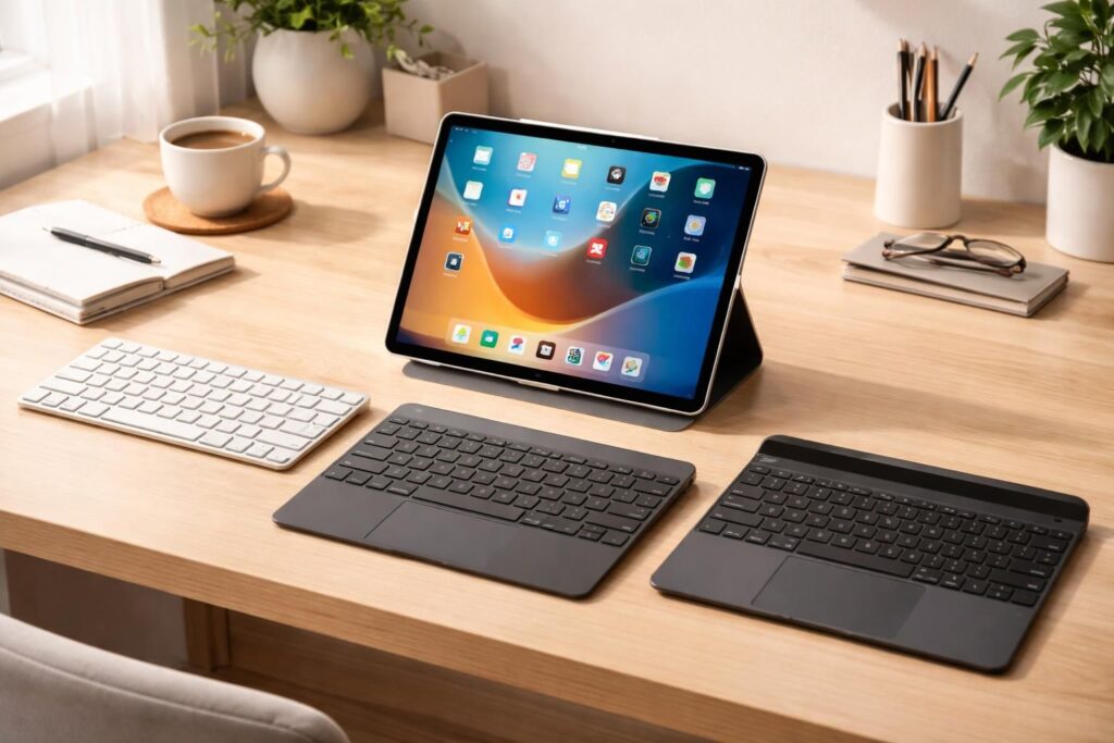 découvrez comment choisir le clavier ipad idéal pour allier confort de frappe et productivité optimale lors de vos utilisations quotidiennes.