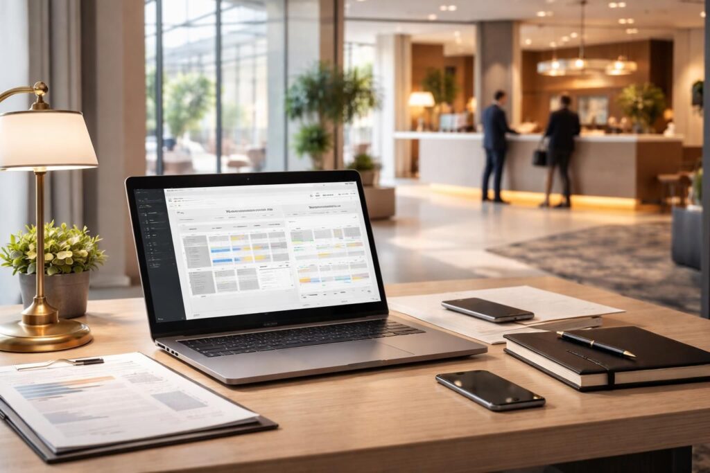 découvrez comment choisir le logiciel hôtelier idéal pour optimiser la gestion de votre établissement et améliorer l'expérience client.