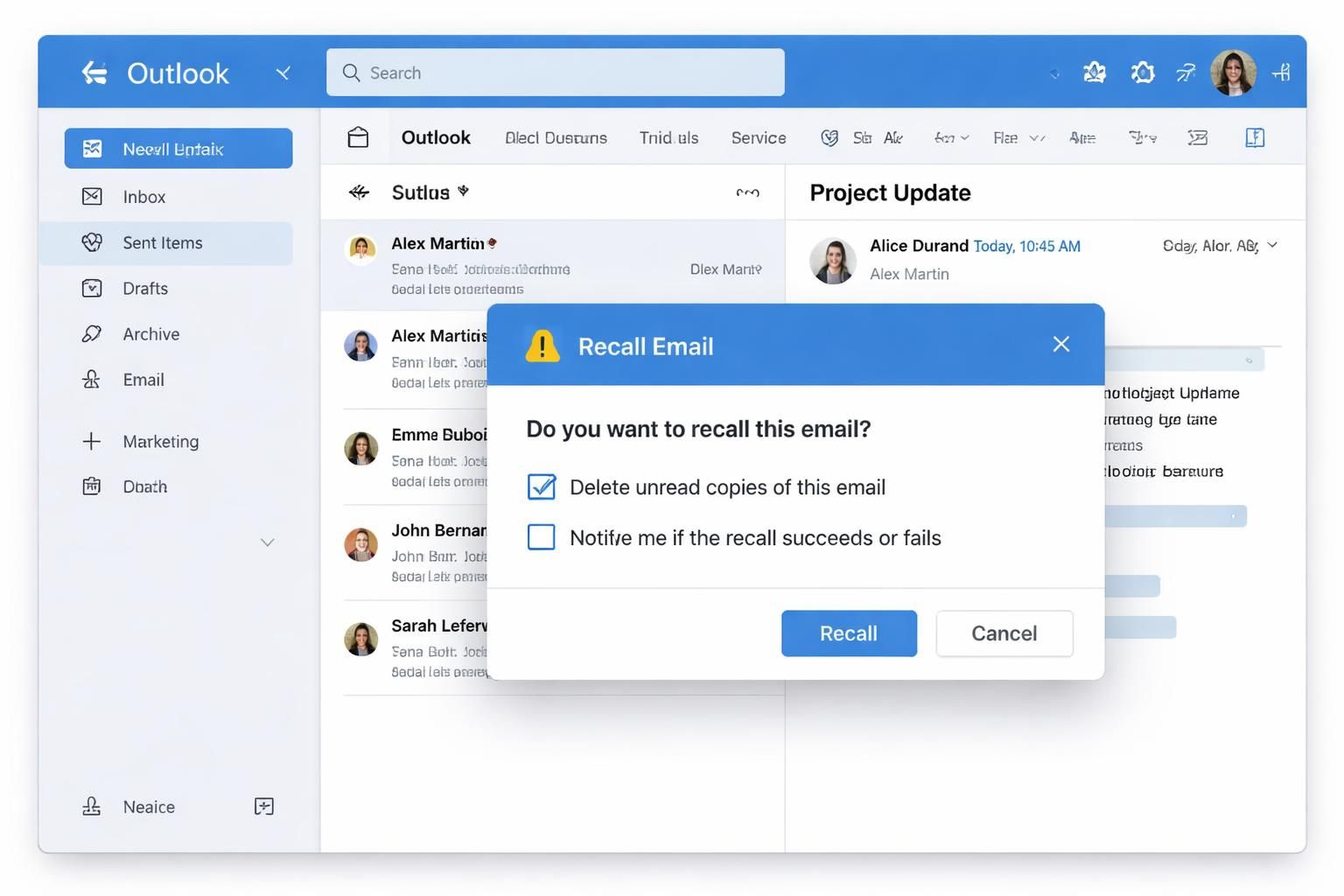 découvrez nos astuces pour rappeler un mail dans outlook et évitez les erreurs d’envoi embarrassantes grâce à nos conseils pratiques.
