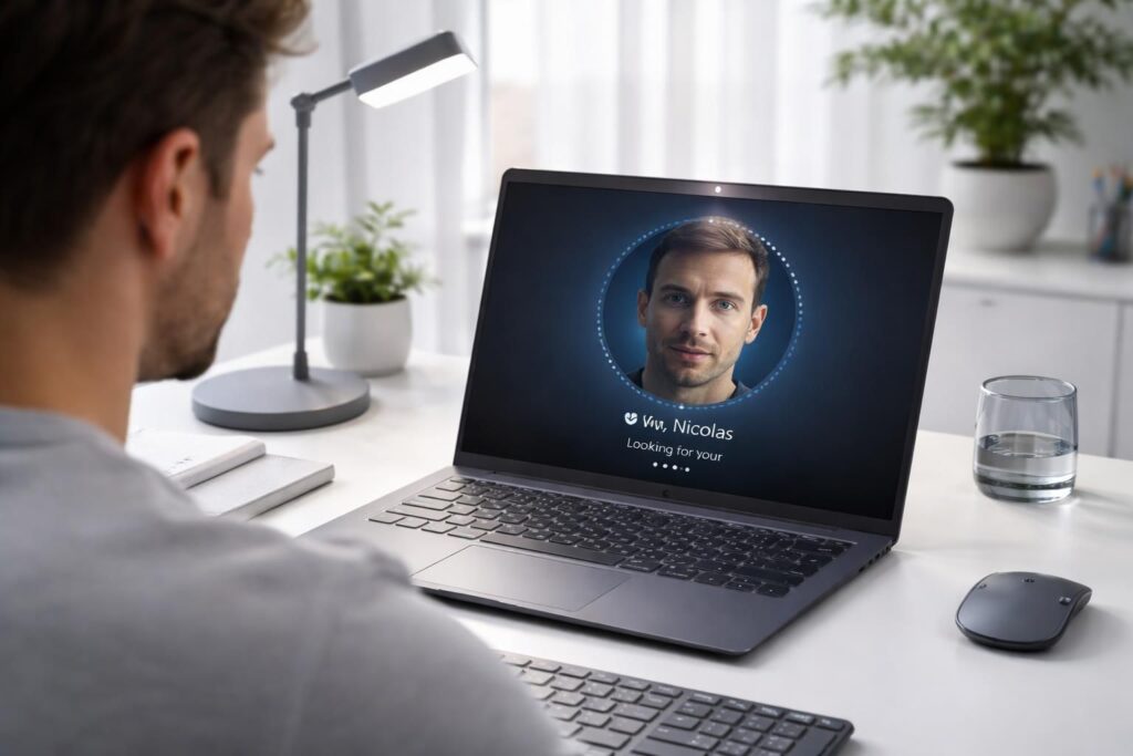 découvrez comment windows hello protège votre pc sans mot de passe en utilisant la reconnaissance faciale pour une sécurité simple et rapide.