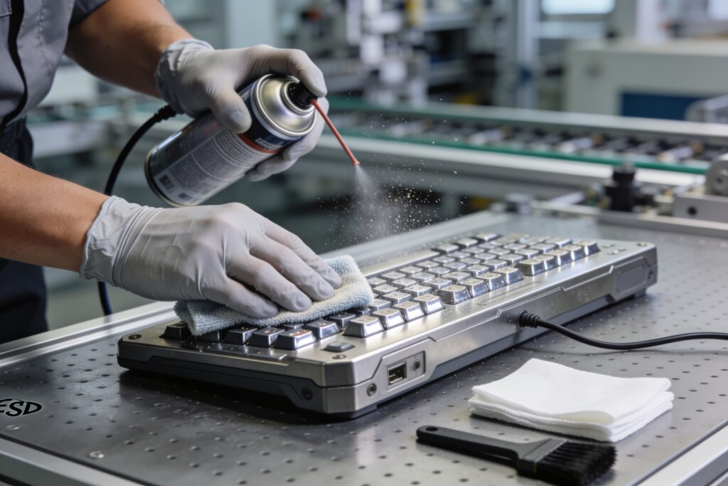 Comment entretenir un clavier industriel pour sa longévité ?