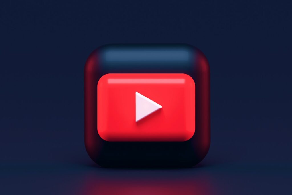 YouTube Dark Mode 3D icon concept. Write me: alexanderbemore@gmail.com, if you need 3D visuals for your products.