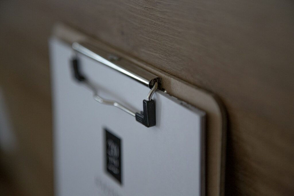 Clipboard calender 2022